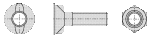 BOULON T.F. 2 ERGOTS 8.8 14X35 BOULON T.F. 2 ERGOTS 8.8 14X35