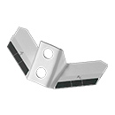 AILE MONOBLOC DE DECHAUMAGE M340087 GREGOIRE CROSSLAND DART LONG.254 EP.12 ADG0087 CARBURE AGRICARB