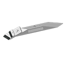 SOC CARBURE GAUCHE 50X40X410 ENTRAXE 85 AGRICARB GARD RAZOL TYPE MICHEL BARRE LAME DECOMPACTEUR BLR0085G VIGNE