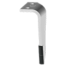 DENT DE HERSE DROITE KUHN 52549400 CARBURE AGRICARB 2 PASTILLES DKU0494D (FIXATION TH 16X60)