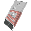 POINTE 7364 DROITE EA.55 DURO CARBURE RECHARGE TFCC10X40 PBD7364-RD AGRICARB