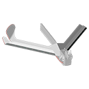 INTERCEPS DROIT 19200071 V60 ACTISOL 550X10 VIAC9271D CARBURE AGRICARB