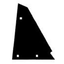 ETRAVE GAUCHE AVEC ENCOCHE POUR 5587 DEMBLON ADAPTABLE