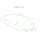 VERSOIR 5106 DROIT DURO ADAPTABLE ACIER TRIPLEX