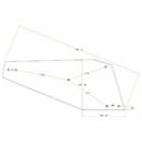 VERSOIR 15  CYCR 010528 DROIT GOIZIN ADAPTABLE ACIER TRIPLEX 8MM