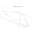 VERSOIR 3171750 P50 737564 612106 DROIT IH CASE HUARD ADAPTABLE ACIER TRIPLEX