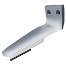 DENT DE HERSE DROITE MASCHIO FALC VICON 7U007 27100210 512076 RAU 44502 VOGEL 3P CARBURE FIXAT.16X60