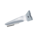 DENT DE HERSE GAUCHE 8723400200 POTTINGER 3 PASTILLES CARBURE FIXATION AXE 873402300 GOUPILLE 438055