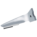 DENT DE HERSE DROITE 8723400250 POTTINGER 3 PASTILLES CARBURE FIXATION AXE 873402300 GOUPILLE 438055