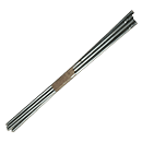 SET DE 6 TIGES INOX 5X300 POUR AGRAFES A VIS