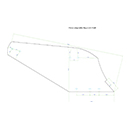 VERSOIR C24B GAUCHE NAUD ADAPTABLE ACIER TRIPLEX 7MM