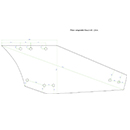 VERSOIR C31B DROIT NAUD ADAPTABLE ACIER TRIPLEX (TF2E 12X35)