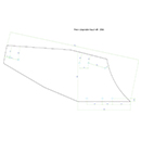 VERSOIR C08A DROIT NAUD ADAPTABLE ACIER TRIPLEX 7MM