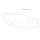 VERSOIR H67A GAUCHE NAUD ADAPTABLE ACIER AU BORE