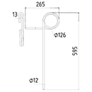 DENT DE SEMOIR 11770 WIBERG ADAPTABLE LONG.595 DIAM SPIRE.126 FIL.12