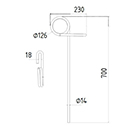 DENT DE SEMOIR 14MM ADAPTABLE HERSE LONG.700 DIAM SPIRE.126 FIL.14