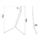 DENT DE SEMOIR 90063951 POTTINGER RABEWERK ADAPTABLE LONG.552 LARG.15 FIL 8