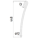 DENT DE SEMOIR 23251002 HORSCH LONG.390 DIAM.SPIRE 48 FIL 7