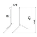 DENT DE SEMOIR 85385072 POTTINGER LONG.458 FIL.9