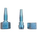 NIPPLE SEUL LISSE EQ 5/16 20X150 EMBOUT TOURNANT SERIE GAZ NU