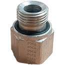ADAPTATEUR MALE GAZ 1/2 FEMELLE GAZ 3/8 HYDRAULIQUE MALE GAZ CYLINDRIQUE 1/2 FEMELLE GAZ CYLINDRIQUE 3/8