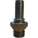 INSERT BSPP T Ø 16 GAZ CYL MALE 5/8 MODULE 10 GAZ CYLINDRIQUE
