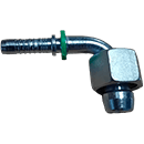 INSERT 90° T Ø  8 MALE GAZ 13G 20X150 MODULE 05 SERIE GAZ FRANCAISE