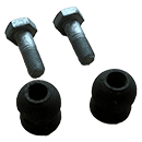 KIT DE DEUX ROTULES 16X45 .  KK060222 KVERNELAND