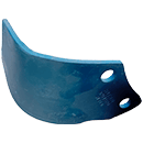 LAME DE ROTAVATOR HELICOIDALE D.KUHN ORIGINE K1601090 EL102 EL142 90X8X135 EA57 TROU 16,5 FRAISE ROTATIVE