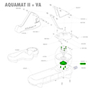 PLATEAU MEMBRANE AQUAMAT + BOULONS PIECES DETACHEES 1091049 LA BUVETTE