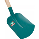 PELLE BELGE A SABLE 1,95KG LARGEUR 25 LONGUEUR 30 MANCHE BOIS 130CM 139251 FORGES DE MAGNE