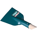 RACLOIR EN ACIER LAME DROITE 1,41KG LARGEUR 16 HAUTEUR 16 MANCHE BOIS 110CM 353561 FORGES DE MAGNE