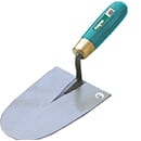 TRUELLE A BRIQUETER RONDE NORD ACIER 0,370KG LONGUEUR 18CM MANCHE BOID 367218 FORGES DE MAGNE