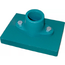 DAME RECTANGLE ACIER DOUILLE CONIQUE 8KG SECTION 20X15CM MANCHE BOIS 110CM 386041 FORGES DE MAGNE