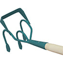 GRIFFE SARCLOIR 3 DENTS SPATULEES LAME LARGEUR 12CM MANCHE BOIS 150CM 1,10KG 567131 FORGES DE MAGNE