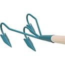 CULTIVATEUR 3 DENTS FIXES 1,18KG LARGEUR 19CM MANCHE BOIS 150CM 568031 FORGES DE MAGNE