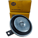 AVERTISSEUR PL 24V 335HZ HELLA AVEC CONNEXIONS FICHES PLATES 6,3MM