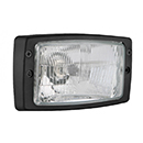 PHARE DE ROUTE RECTANGLE H4 T4W 184X102X86MM FENDT JOHN DEERE DEUTZ LIVRE SANS LAMPE