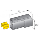 CONNECTEUR DE PUISSANCE FEMELLES 2 VOIES POUR COSSES FEMELLES BOITE DE 10