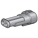 CONNECTEUR ÉTANCHE 2VOIES 1.5 FEMELLE AMP SUPERSEAL 1.5MM