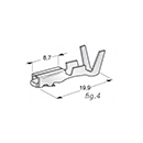 COSSE FEM. POUR CONNECTEUR AMP SUPERSEAL M. DIMENSIONS 2,8X04MM CABLE 1,5-2,5MM2