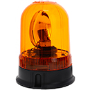 GYROPHARE PULSAR FIXATION A PLAT 12/24V AVEC LAMPE H1 12V 55W