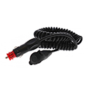 RALLONGE M/F AVEC FICHE ALLUME CIGARE CORDON SPIRALE 3M / 2X0,50MM