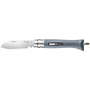COUTEAU OPINEL BRICOLAGE N°9 GRIS TAILLE LAME 8 CM