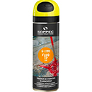 AEROSOL MARQUAGE JAUNE FLUORESCENT CHANTIER TP PEINTURE
