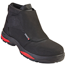 CHAUSSURE SECURITE ETNA NOIRE HAUTE 28 SOUDURE TIGE EN CUIR ENDUITE HYDROFUGE SINGER