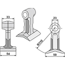 MARTEAU D.23 7191320 BOMFORD MC CONNEL RAYON 110 LARGEUR DE TRAVAIL 54 COTE DE MONTAGE 33