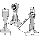 MARTEAU LAGARDE 7790 ADAPTABLE