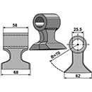 MARTEAU RM800 D.25 MC CONNEL ROUSSEAU NOREMAT SMA ADAPTABLE