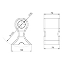 MARTEAU GROS BOIS 520 80X36 FG ADAPTABLE NICOLAS BROYEUR  360.15.147
